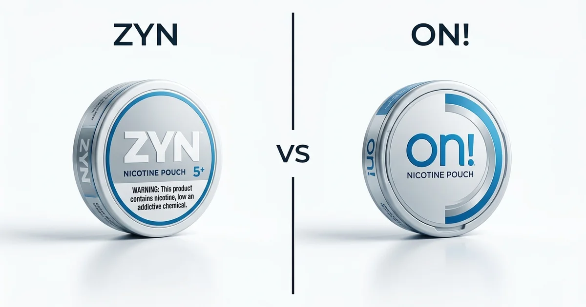 Zyn vs. On: A Head-to-Head Comparison of the Two Biggest Nicotine Pouches