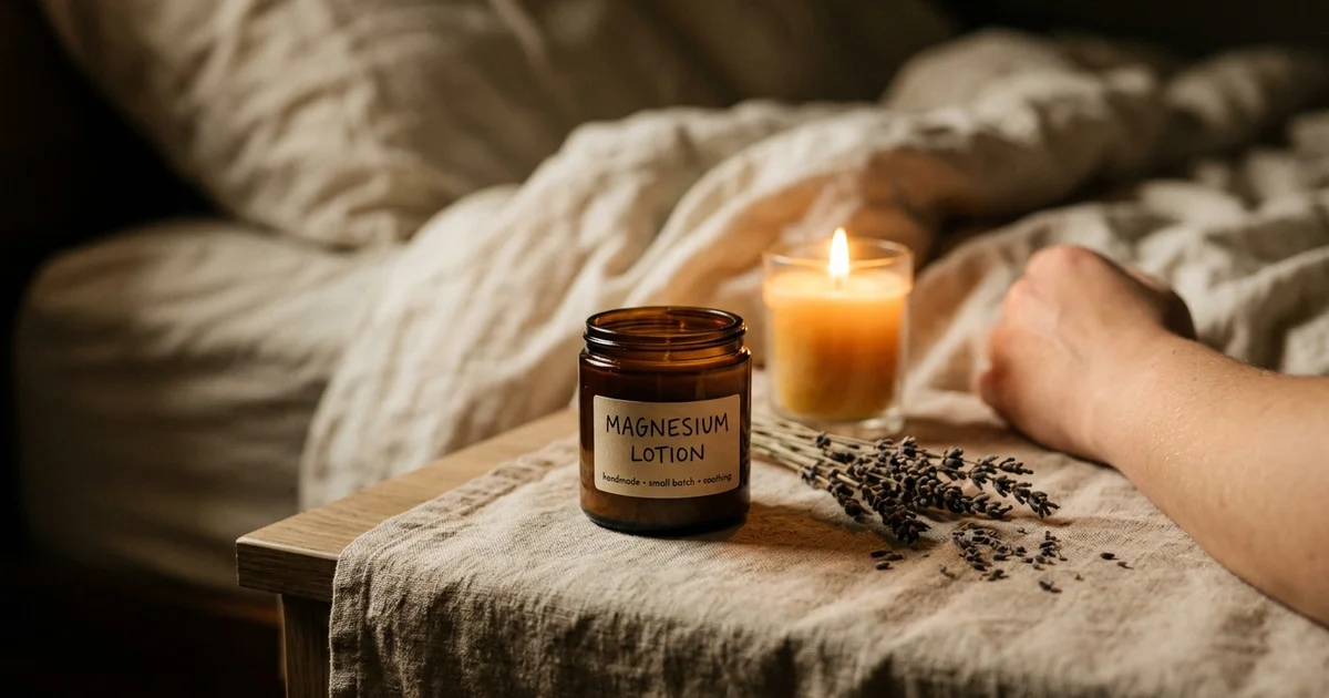 Where To Put Magnesium Lotion For Sleep: What Actually Works