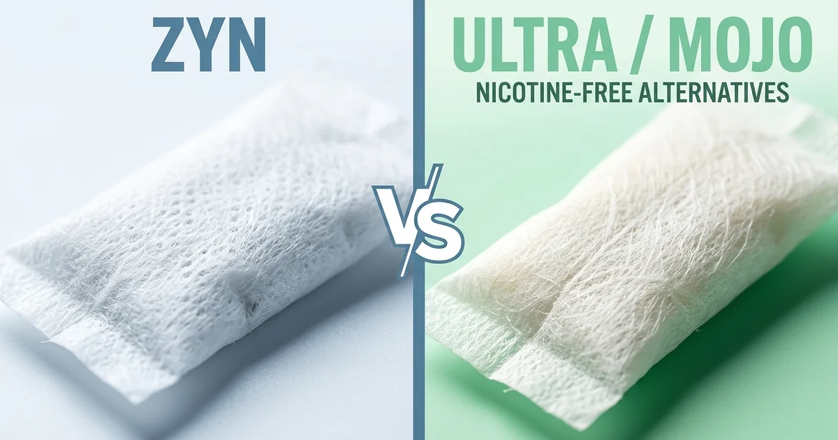 Zyn vs Nicotine Free Pouches: Ultra vs Mojo vs Zyn Compared