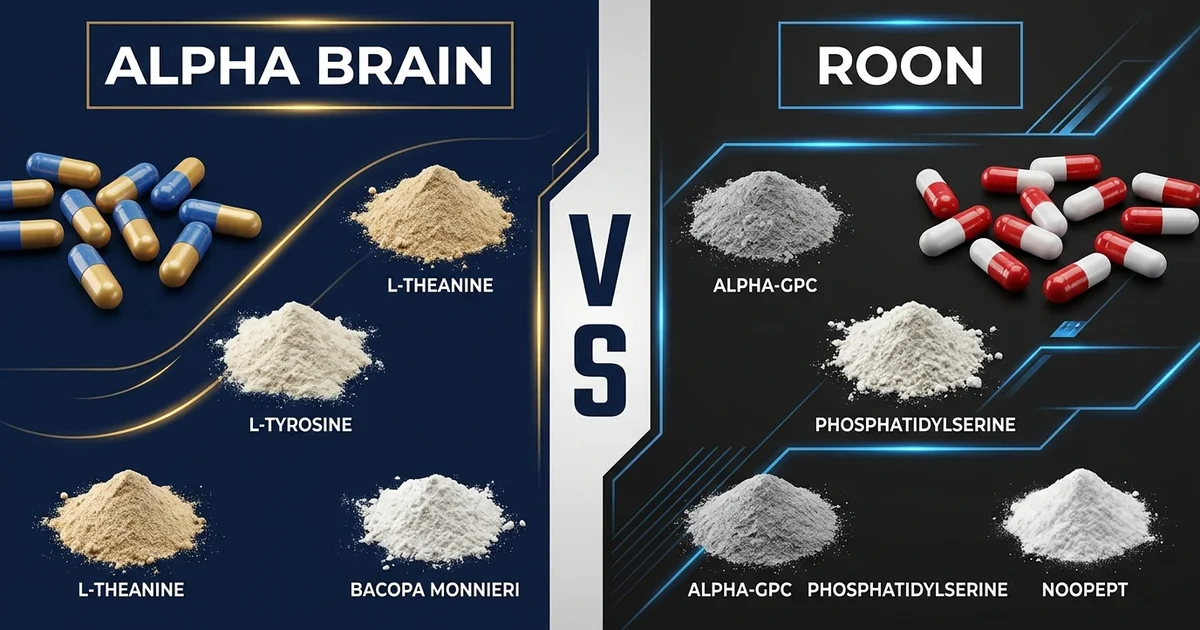 Roon vs Alpha Brain: Which Nootropic Is Better for Focus?