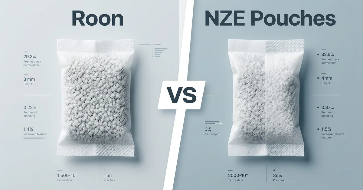 Roon vs NZE Pouches: Which Nicotine-Free Pouch Actually Delivers?