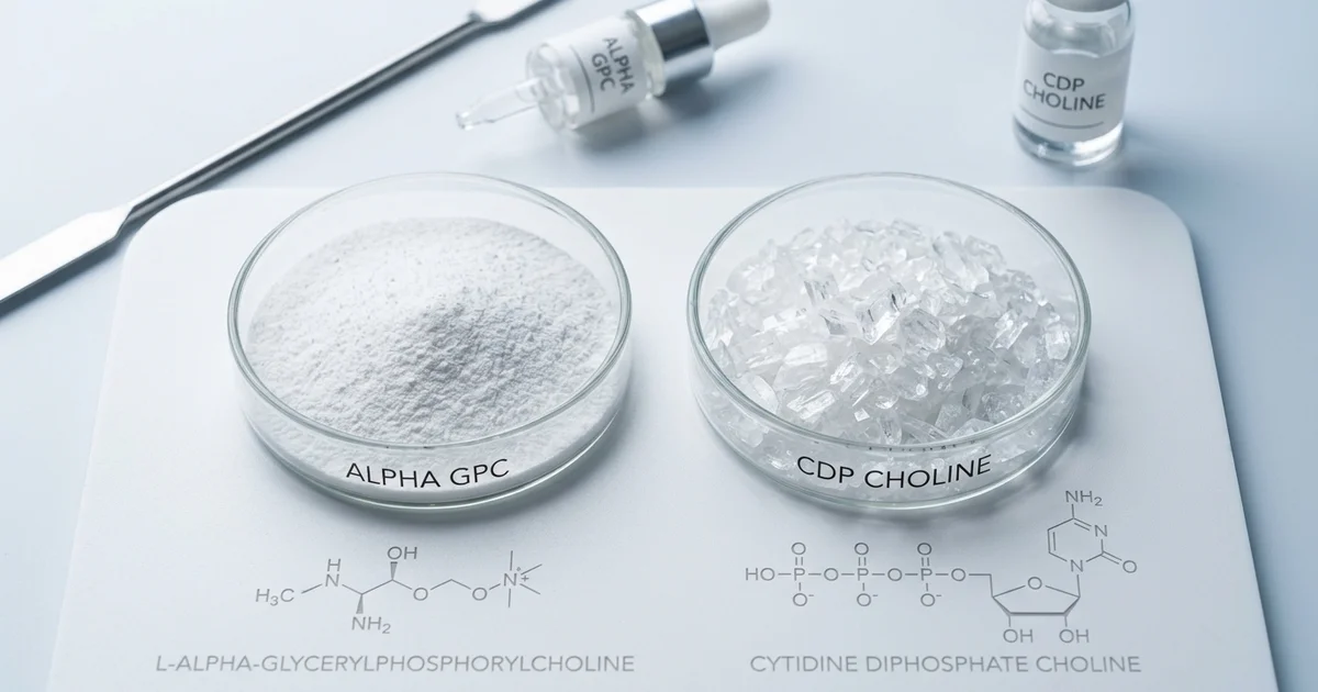 Alpha GPC vs CDP Choline: Key Differences | Roon